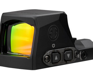 SIG ROMEO-X COMPACT CIRCLE DOT BLK