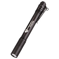 Streamlight Stylus Pro Alkaline Battery-Powered LED Pen Light - Black with White LED