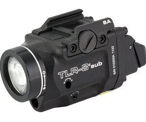 Streamlight TLR-8 Sub Compact Rail Mounted Tactical Light with Red Laser for Hellcat