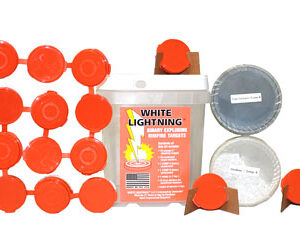 Tannerite White Lightning Rimfire Target Kit  15/kit-6 kits/case