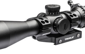 Truglo EMINUS9 Rifle Scope - 3-9x42mm 30mm Illum. TacPlex Reticle w/ APTUS-M1 Mount Black