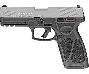 Taurus G3 Matte Stainless Handgun 9mm Luger 15rd Magazines 4.0" Barrel Steel Sights