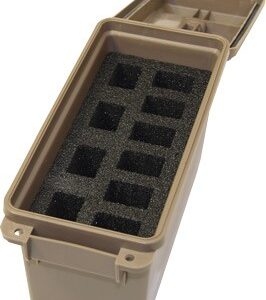 MTM Tactical Magazine Can for Double Stacked Handgun Magazines Dark Earth