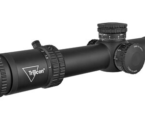 Trijicon Credo 1-8x28 (FFP) 34mm Rifle Scope w/Red/Green MRAD Segmented Exposed Locking Adjusters