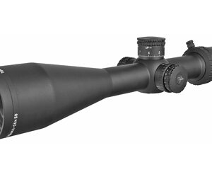 Trijicon Tenmile Rifle Scope 4-24x50 30mm SFP w/ Red LED Dot MRAD Ranging / Sunshade