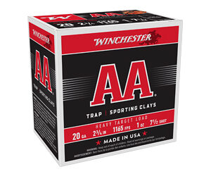 Winchester AA Target 20 ga 2-3/4"  1 oz #7.5  - 25/ct