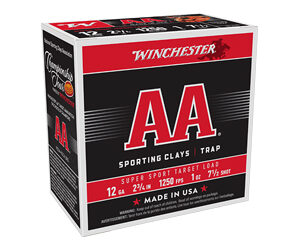 Winchester AA Super Sport Sporting Clays Shotshells 12 ga 2-3/4" 1 oz 1250 fps #7.5 25/ct