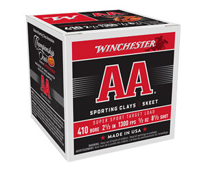 Winchester AA Super Sport .410 ga 2-1/2" MAX 1/2 oz #8 1300 fps - 25/ct