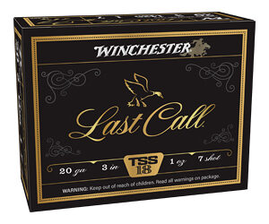 Winchester Last Call Waterfowl TSS Shotshells 20ga 3" 1oz 1425fps #7 10/ct