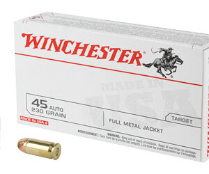 Winchester USA Handgun Ammunition .45 ACP 230 gr FMJ  50/ct