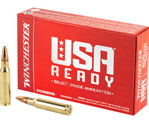 Winchester USA Ready Rifle Ammunition .308 Win 168 gr. OTM 2680 fps 20/ct