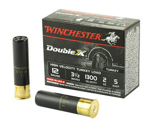 Winchester Double X Turkey Load Shotshells 12 ga 3-1/2" MAX 2 oz #5 1300 fps 10/ct