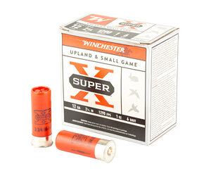 Winchester Super-X Game Shotshells 12 ga 2-3/4" 1 oz 1290 fps #6 25/ct