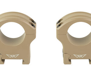 Warne HyperLite 1 inch High Dark Earth Scope Rings
