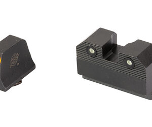 XS Sight Systems R3D 2.0 Suppressor Height Night Sights for Glock 20/21/29/30/30S/37/41 Orange Front with Black Rear