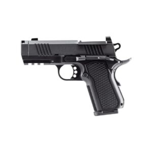 Alpha Foxtrot AF1911-Attila MOS Handgun 9mm Luger 10rd Magazine(2) 3.5" Comp Barrel DLC Black