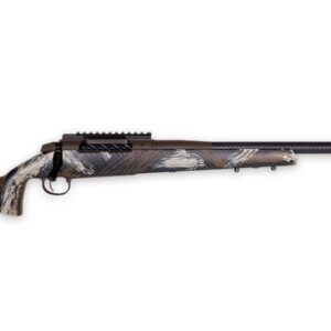 Weatherby 307 Alpine CT Rifle 22 Creedmoor 4rd Capacity 18'' Threaded Barrel w/2'' Brake Carbon Fiber w/ WYO Brown Sponge Pattern