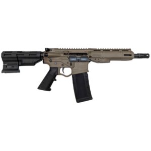 ATI ALPHA MAXX FDE Pistol .300 Blk 30rd Magazine(1) 7.5" Barrel 7" M-LOK Handguard w/Brace Flip Up Sights