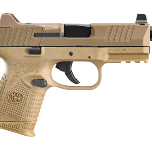 FN 509 Compact Tactical Handgun 9mm Luger 10rd Magazines (2) 4.32" Barrel FDE