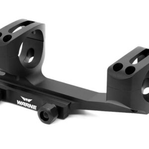 Warne Tactical Gen 2 X-SKEL Extended Cantilevered MSR Mount 34mm Black ZERO MOA