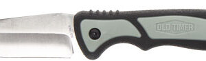 Old Timer Trail Boss Gut Hook Fixed Knife 3 7/10" Blade Black