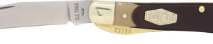 Old Timer Gunstock Trapper Folding Knife 3 7/8" Single Blade Pocket Knife