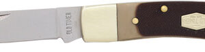 Old Timer Bearhead Folding Knife 3" Blade Black