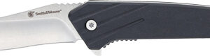 Smith & Wesson Black Ops Folding Knife 3" Recurve Blade Black