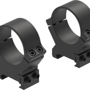 Leupold 2-Piece Precision-Fit PRW2 Weaver-Style Permanent Rings 30mm High - Matte Black