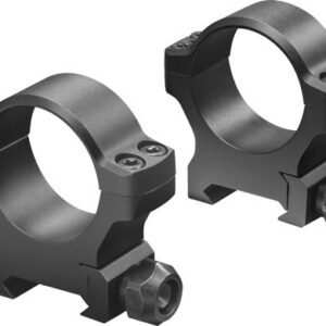 Leupold 2-Piece Leupold BackCountry Cross-Slot Weaver-Style Rings 1" Low - Matte Black