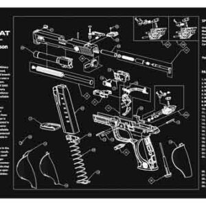 TekMat 11x17 Gun Cleaning Mat- Smith & Wesson M&P