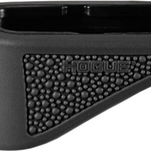 Hogue Overmolded Rubber Grip Extension Base Pad for Glock 42 6/rd Magazines Black