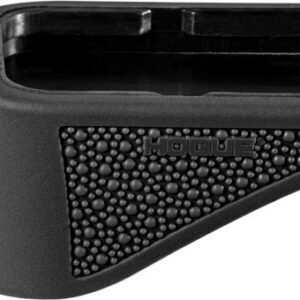 Hogue Overmolded Rubber Grip Extension Base Pad for Glock 26 10/rd Magazines Black