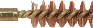Pro-Shot Benchrest Brass Core/Bronze Bristle Pistol Bore Brush (8/32 Thread) .38 cal