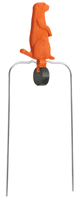 Champion DuraSea; Spinner Target - Single Varmint 7" Orange