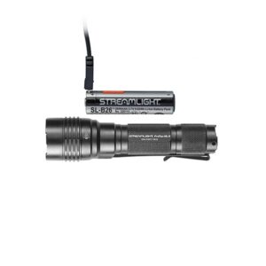 ProTac HLX USB 18650 USB battery USB cord and holster