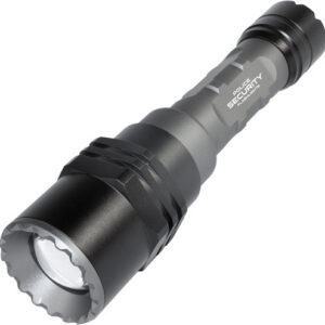 Police Security Flashlights Long Throw Flashlight 700 Lumens Black 1/3 Mile