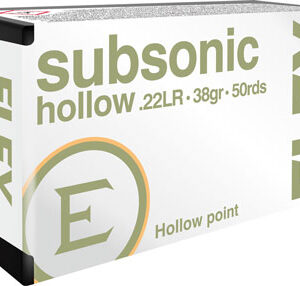 ELEY SUBSONIC 22LR 38GR HP