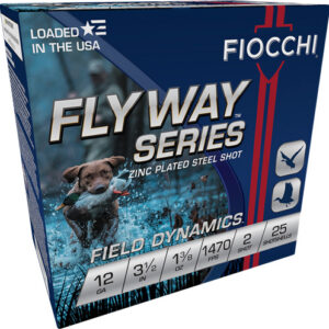 Fiocchi Flyway Steel Shotshells 12 ga 3-1/2" 1-3/8oz 1470fps #2 25/ct