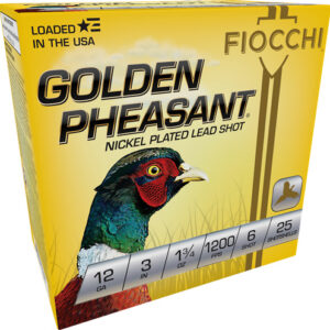 GOLDEN PHEASANT NP 12ga 3" 1 3/4oz #6 1200fps 25RD