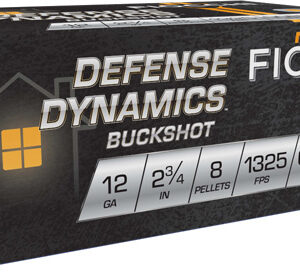 Fiocchi Defense Dynamics Shotshells 12ga 2-3/4" 8 plts 1325 fps #00 10/ct