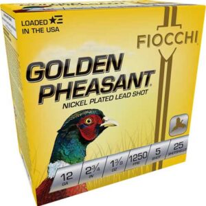 GOLDEN PHEASANT NP 12ga 2 3/4" 1 3/8oz #5 1250fps 25RD