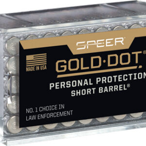Speer Gold Dot Short Barrel Personal Protection Rimfire Ammunition .22 WMR 40 gr HP 1050 fps 50/ct