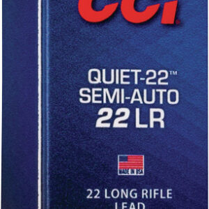 CCI Semi Quiet-22 Rimfire .22 LR 45 gr LRN  835 fps 50/ct