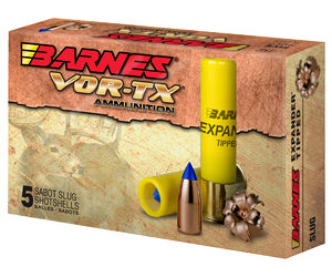 Barnes VOR-TX Shotshells 20ga 3" 250gr 1850 Slug 5/ct