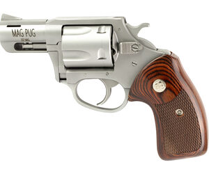 Charter Arms Mag Pug/Pit Bull Handgun .357 Mag/9mm Luger 5rd Capacity 2.2" Barrel Stainless Black