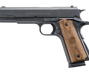 Chiappa 1911 Field Handgun .45 ACP 8rd Magazine 5" Barrel Black with Walnut Grip