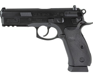 CZ USA 75 SP-01 Tactical 50th Anniversary Elite Handgun 9mm Luger 19rd Magazines (2) 4.6" Barrel Black