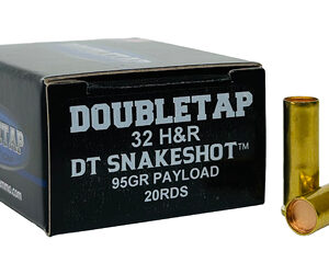 Double Tap DT Snake Shot Handgun Ammunition .32 H&R Mag 90gr #9 Shot 20/ct