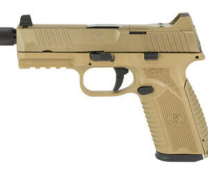 FN 510 Tactical Handgun 10mm 15rd & 22rd Magazines (2) 4.71" Threaded Barrel FDE NMS Night Sights
